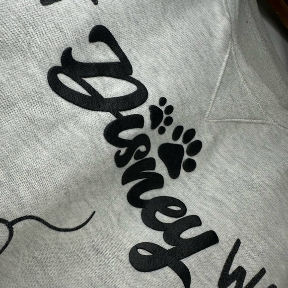 Disney Dogs Pullover Sweater Sweatshirt Gray Small - Picture 8 of 12